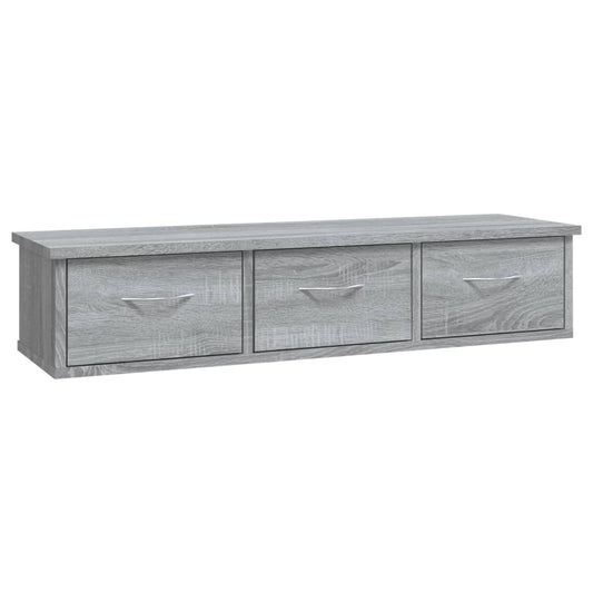 vidaXL Wall Cabinet | Grey sonoma | Engineered wood | Medium | Wall Cabinet