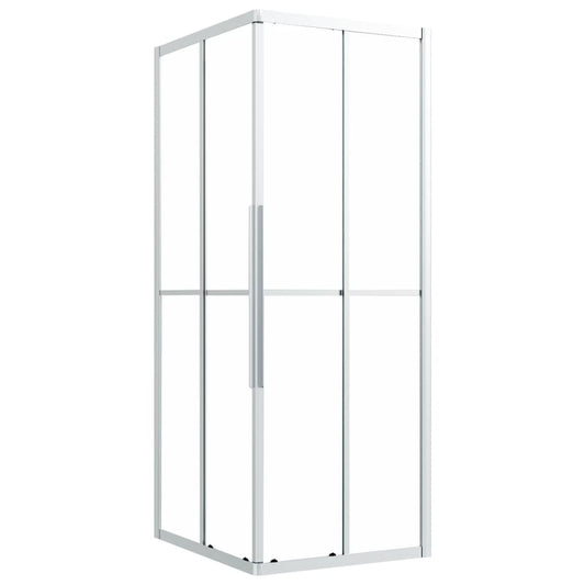 vidaXL Shower Cabin Frosted ESG 90x70x180 cm