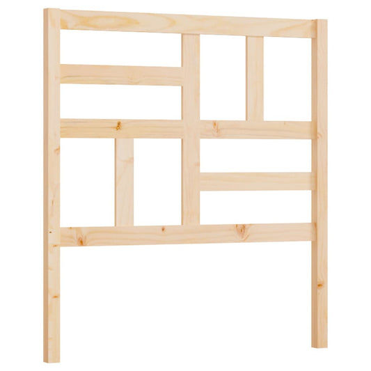 818165 vidaXL Bed Headboard 81x4x104 cm Solid Wood Pine