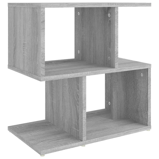 vidaXL Bedside Cabinet Grey Sonoma 50x30x51,5 cm Engineered Wood