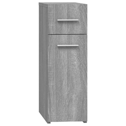 vidaXL Apothecary Cabinet Grey Sonoma 20x45,5x60 cm Engineered Wood