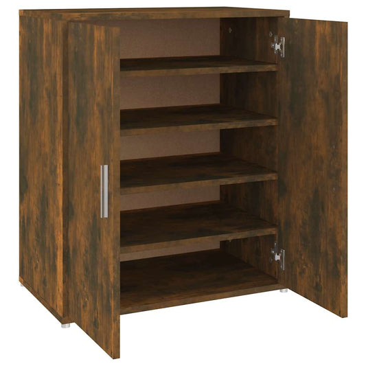 vidaXL Shoe cabinets 60 x 35 x 70 cm Smoked Oak