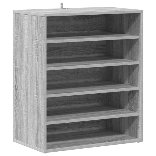 vidaXL Shoe cabinets 60 x 35 x 70 cm Grey Sonoma