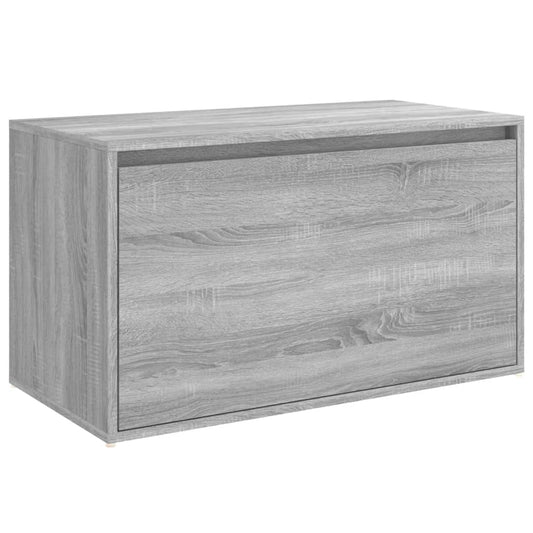 vidaXL Hall Bench | Grey Sonoma | Engineered Wood | Medium | Entryway Bench