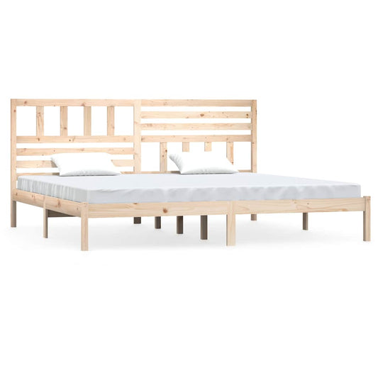vidaXL Bed Frame without Mattress 180x200 cm Solid Wood Pine