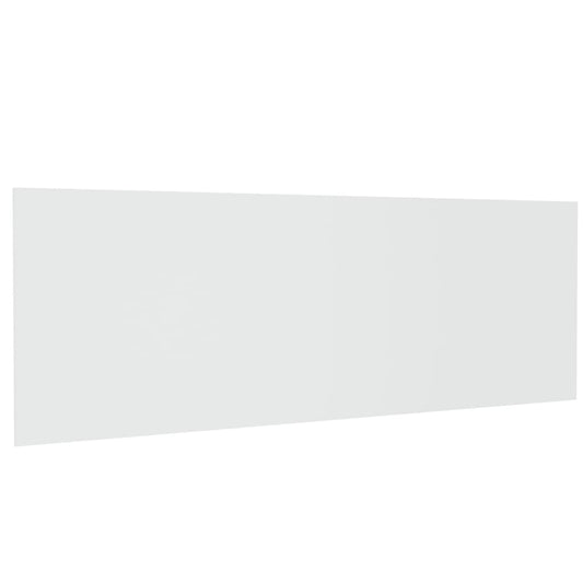 811052 vidaXL Wall Headboard White 240x1,5x80 cm Engineered Wood