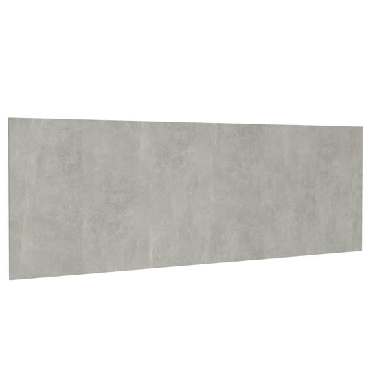811056 vidaXL Wall Headboard Concrete Grey 240x1,5x80 cm Engineered Wood