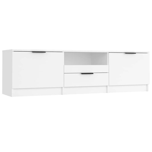 811448 vidaXL TV Cabinet White 140x35x40 cm Engineered Wood