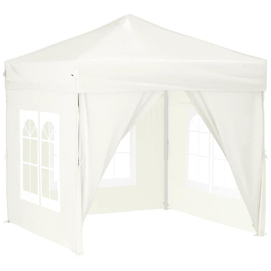 vidaXL Party Tent | Cream | 210D oxford fabric | Regular size for a party tent