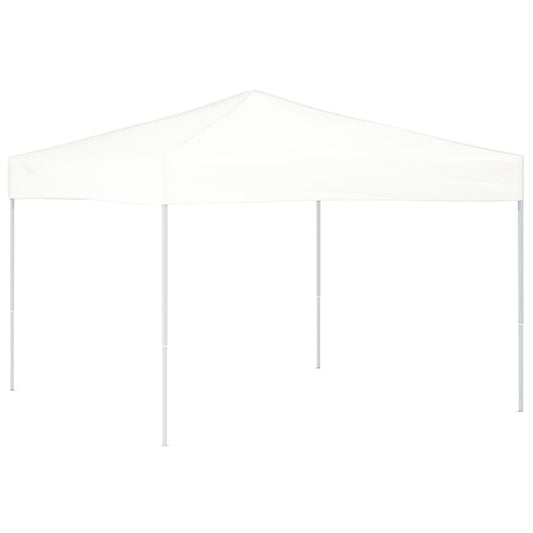 vidaXL Folding Party Tent White 3x3 m