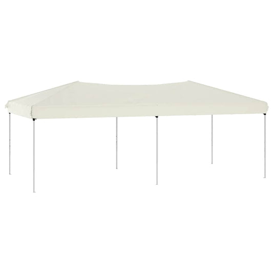 vidaXL Folding Party Tent Cream 3x6 m