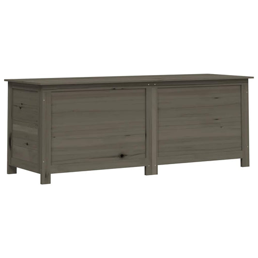 vidaXL Outdoor Cushion Box Anthracite 150x50x56 cm Solid Wood Fir