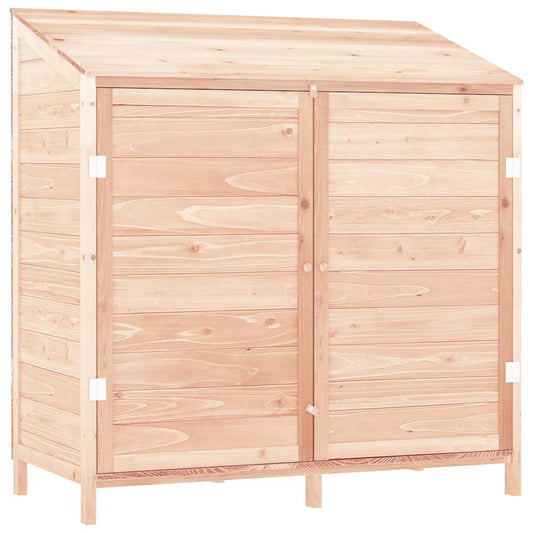 152182 vidaXL Garden Shed 102x52x112 cm Solid Wood Fir