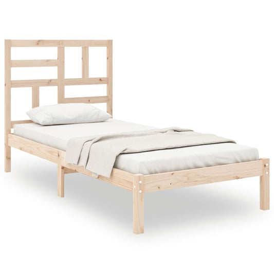 vidaXL Bed Frame | Durable | Single Bed Frame | Rectangular | Minimalist