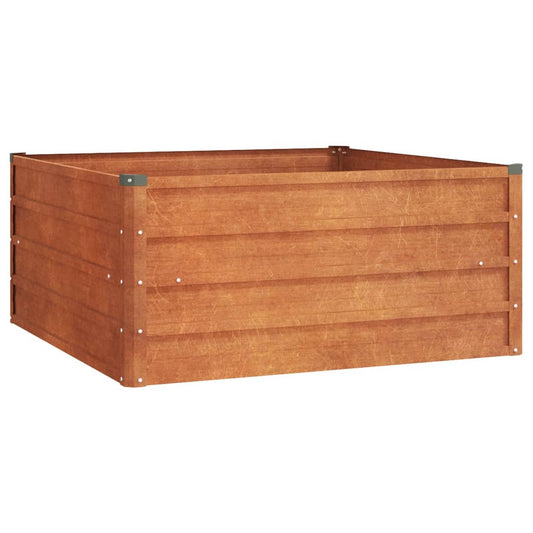 vidaXL Garden Raised Bed | Rusty | Corten Steel | Medium | Durable