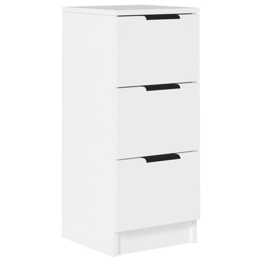 vidaXL Sideboard | White | Engineered wood | Compact | Storage | Sideboard