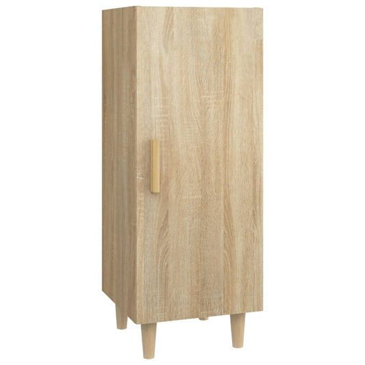 vidaXL Sideboard Sonoma Oak 34.5x34x90 cm Engineered Wood