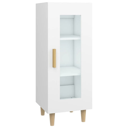 vidaXL Sideboard White 34.5x34x90 cm Engineered Wood