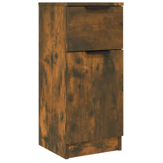 vidaXL Sideboard | Smoked Oak | Engineered Wood | Medium | Cabinet | Square