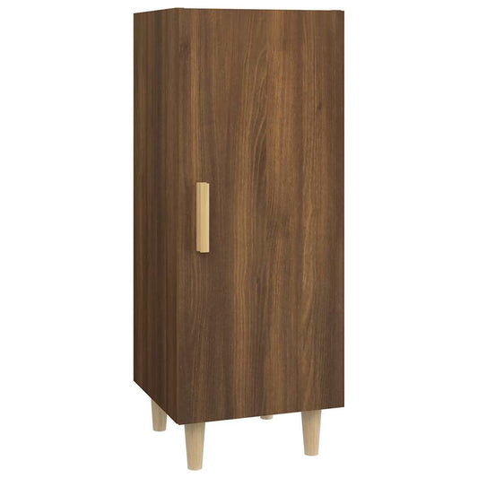 817404 vidaXL Sideboard Brown Oak 34,5x34x90 cm Engineered Wood