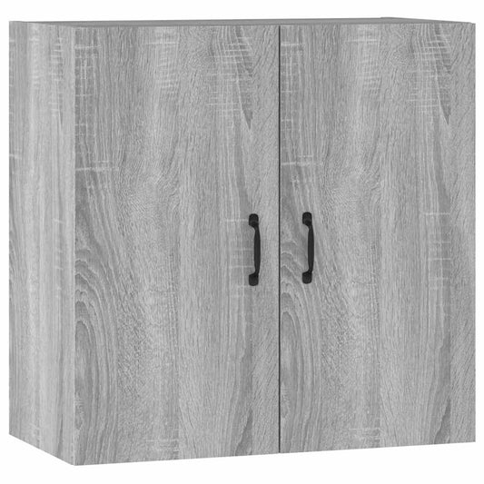 817595 vidaXL Wall Cabinet Grey Sonoma 60x31x60 cm Engineered Wood