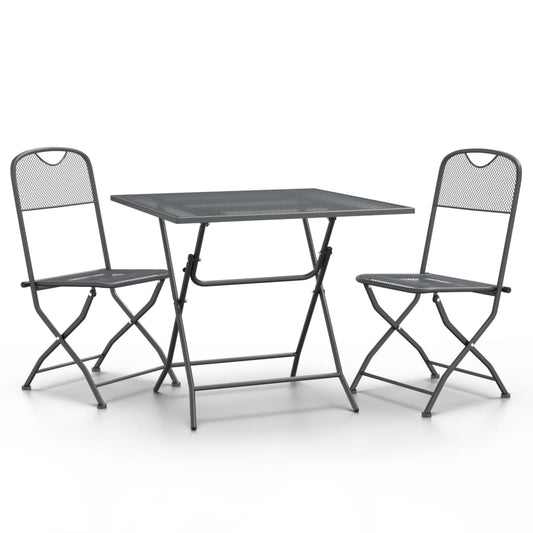 vidaXL Garden Dining Set | Anthracite