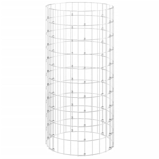 vidaXL Garden Composter Ø50x100 cm Galvanised Steel