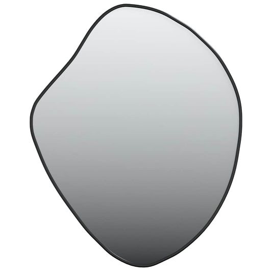vidaXL Wall Mirror Black 60x50 cm