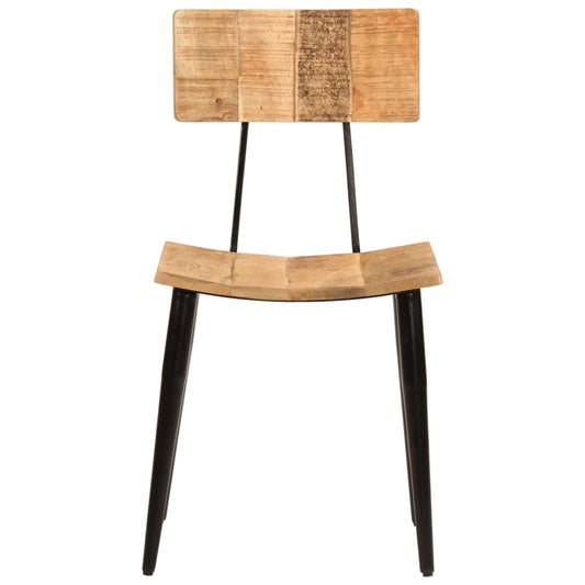 vidaXL Dining Chairs 2 pcs 44x40x80 cm Solid Wood Mango