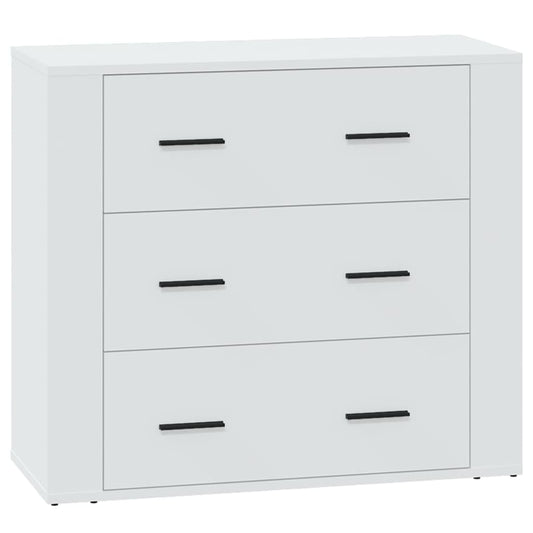 vidaXL Sideboard White 80x33x70 cm Engineered Wood