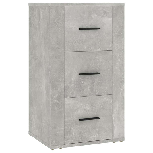 vidaXL Sideboard Concrete Grey 40x33x70 cm Engineered Wood
