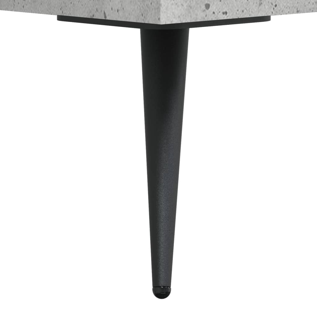 vidaXL Highboard Concrete Grey 69,5x34x180 cm Engineered Wood