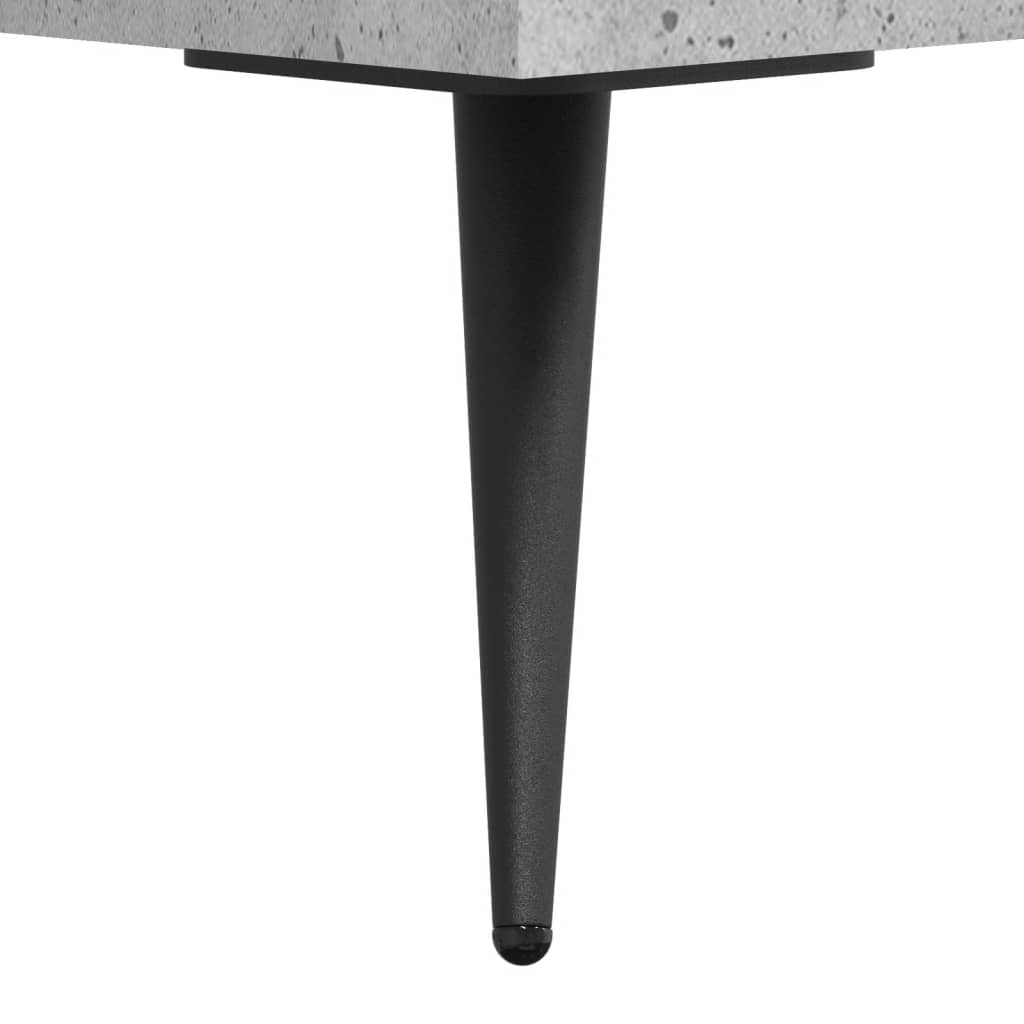 vidaXL Sideboard Concrete Grey 90x34x80 cm Engineered Wood