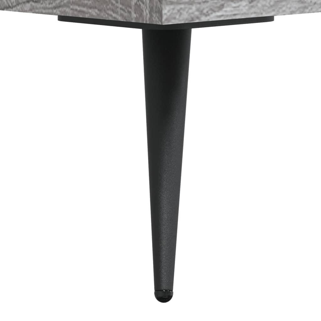 vidaXL Sideboard Grey Sonoma 90x34x80 cm Engineered Wood