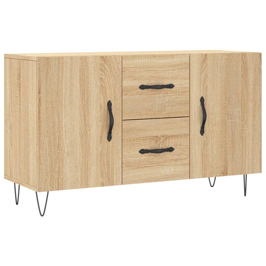 vidaXL Sideboard Sonoma Oak 100x36x60 cm Engineered Wood