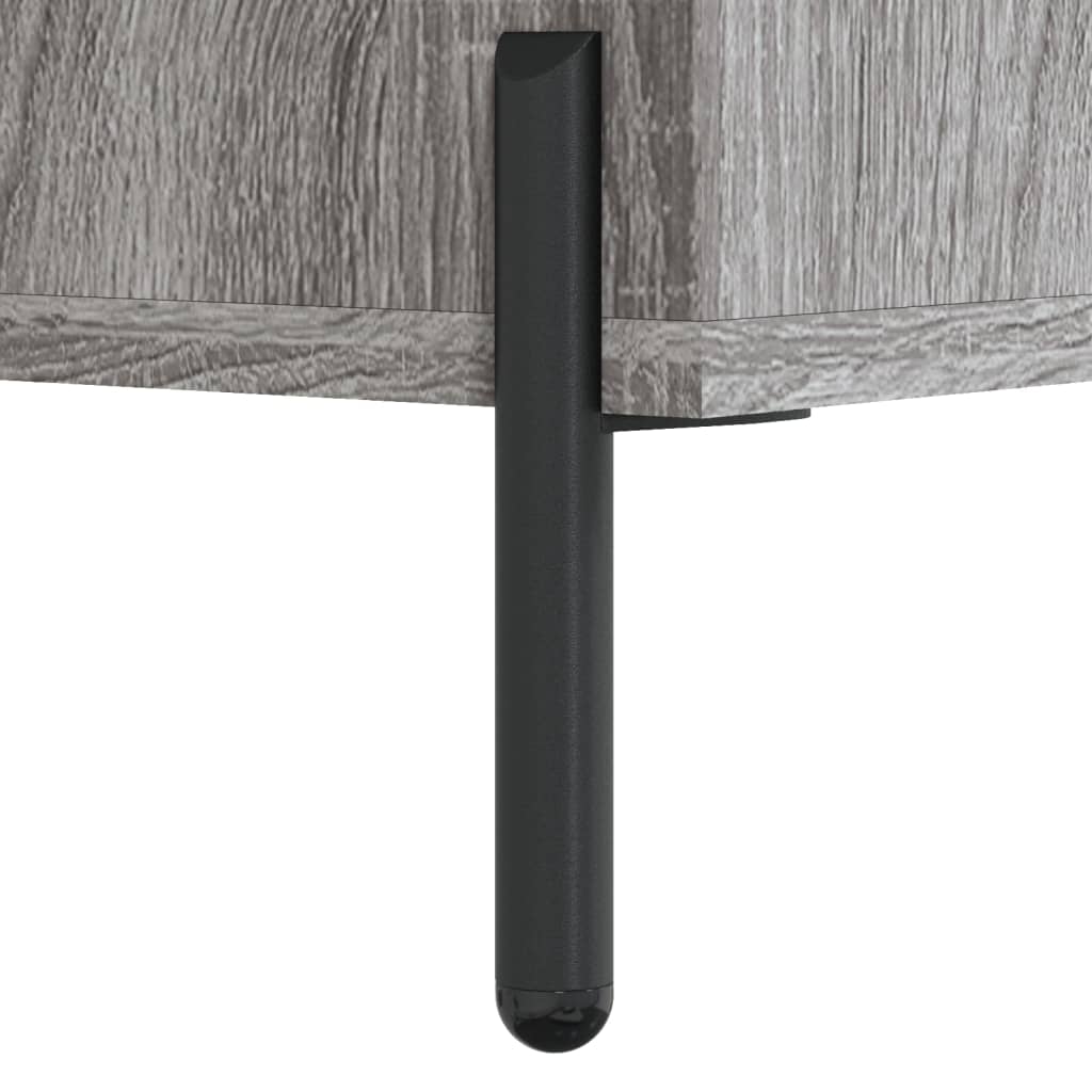 vidaXL Sideboard Grey Sonoma 100x36x60 cm Engineered Wood