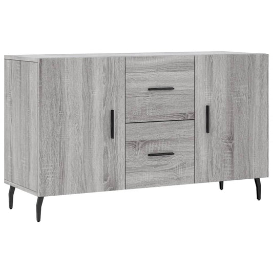 vidaXL Sideboard | Grey Sonoma | Engineered wood, Metal | 100 x 36 x 60 cm