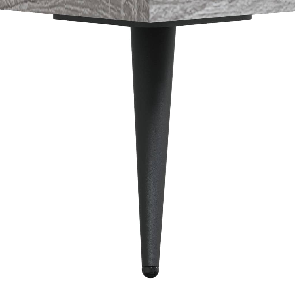 vidaXL Highboard Grey Sonoma 69,5x31x115 cm Engineered Wood