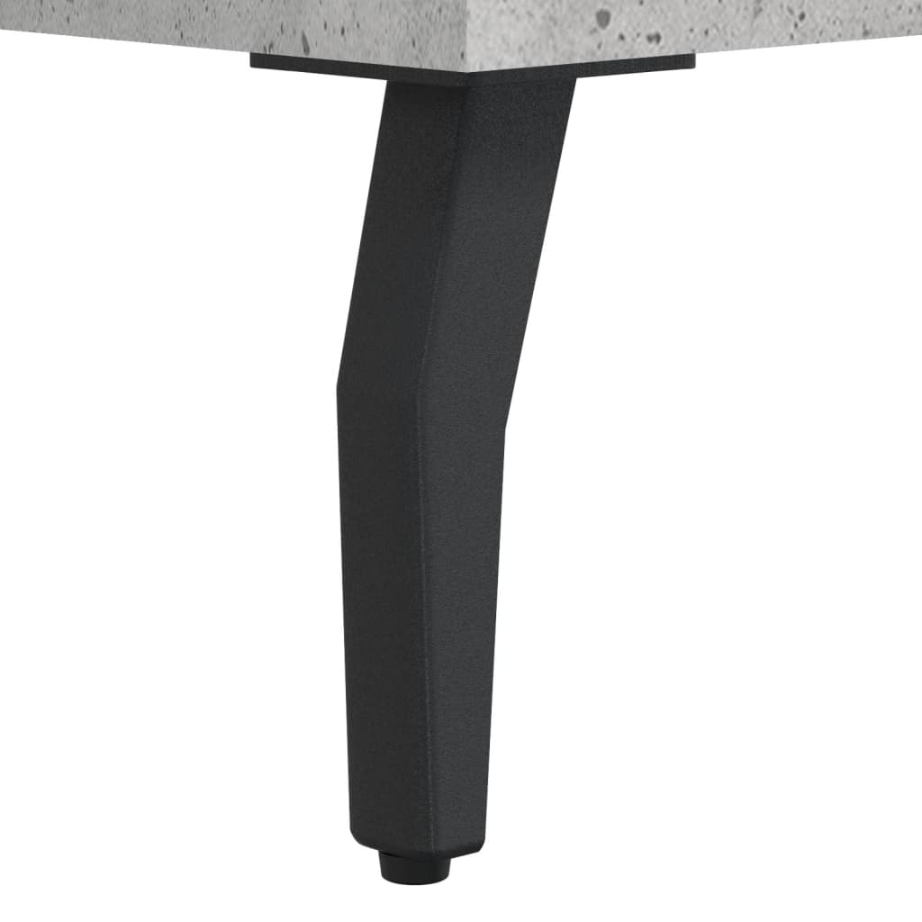 vidaXL Highboard Concrete Grey 69,5x31x115 cm Engineered Wood