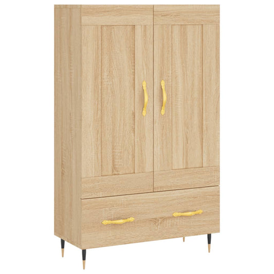vidaXL Highboard Sonoma Oak 69,5x31x115 cm Engineered Wood