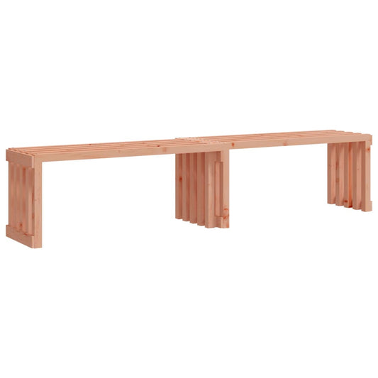 vidaXL Garden Bench | Natural Douglas | Solid Douglas Wood | Large