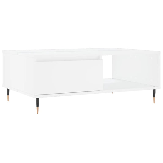 vidaXL Coffee Table White 90x60x35 cm Engineered Wood