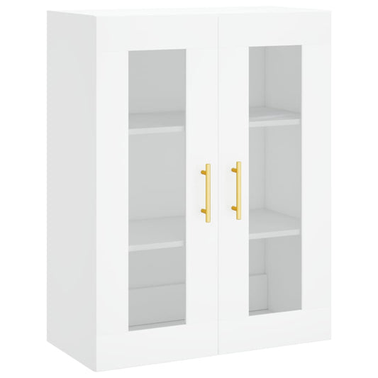 vidaXL Wall Mounted Cabinet White 69.5x34x90 cm