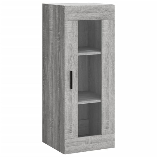 vidaXL Wall Mounted Cabinet Grey Sonoma 34,5x34x90 cm