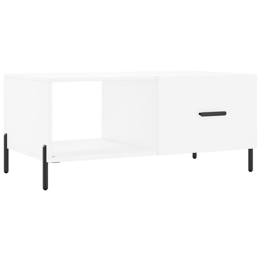 vidaXL Coffee Table White 90x50x40 cm Engineered Wood
