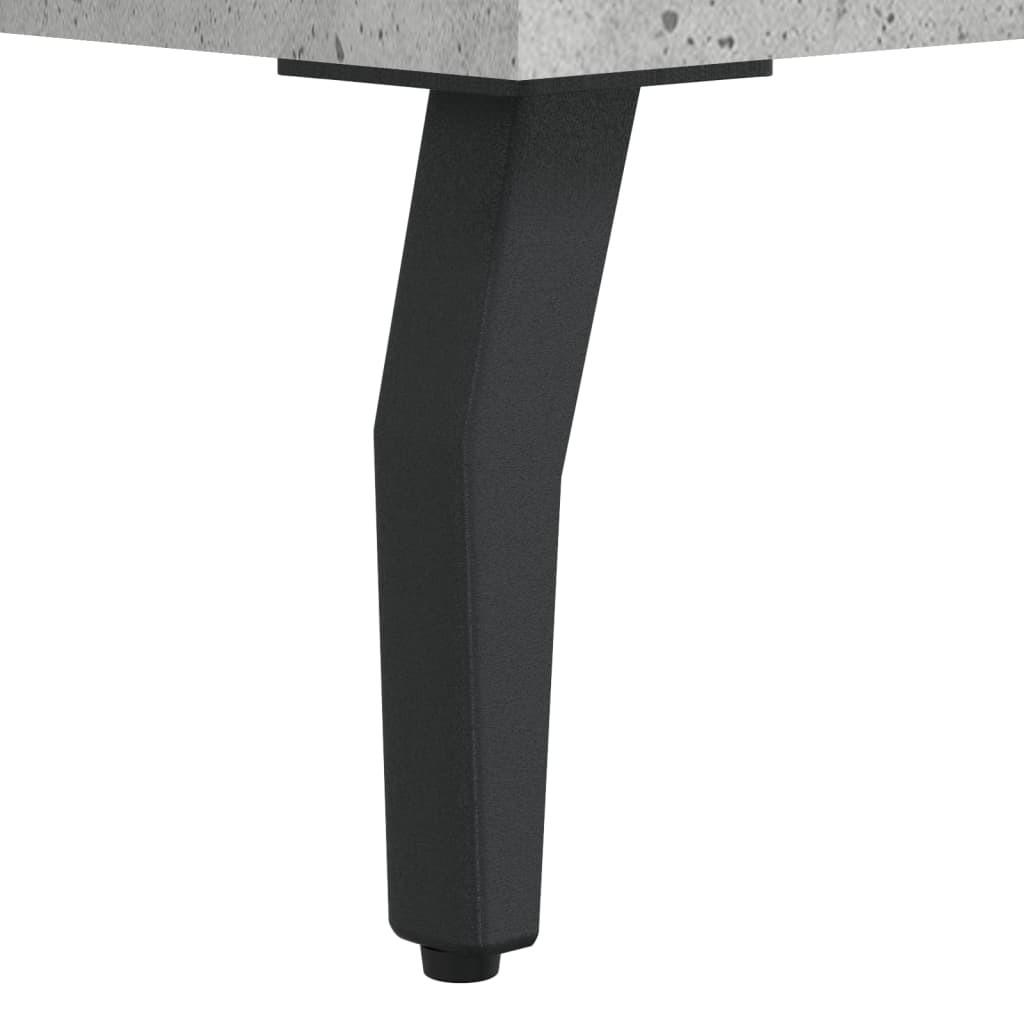 vidaXL Highboard Concrete Grey 69,5x34x180 cm Engineered Wood