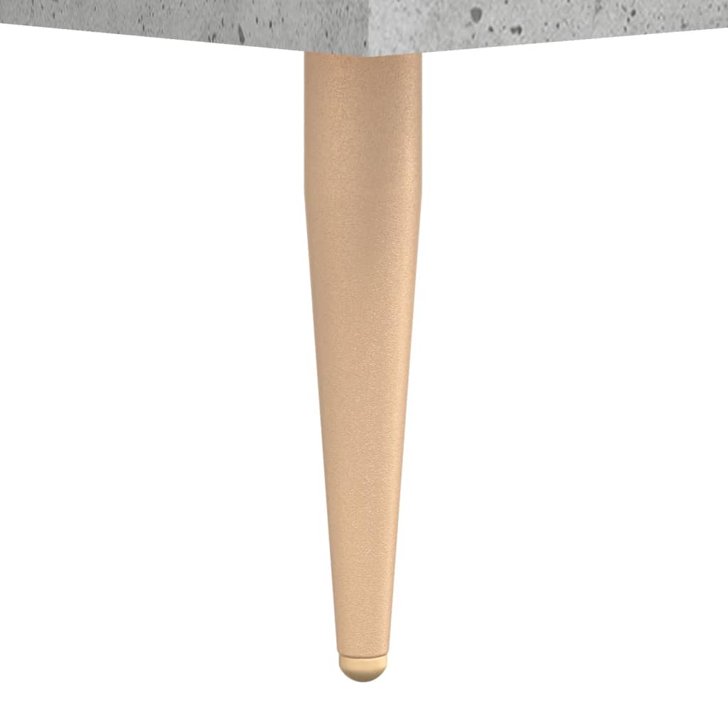 vidaXL Highboard Concrete Grey 69,5x34x180 cm Engineered Wood