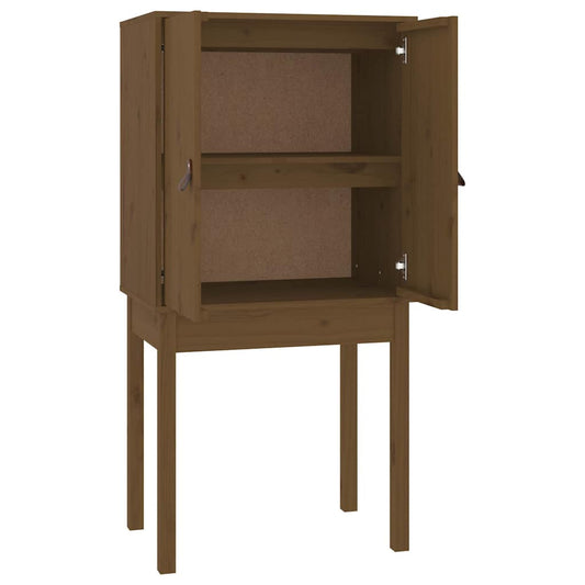 vidaXL Highboard Honey Brown 60x40x120 cm Solid Wood Pine