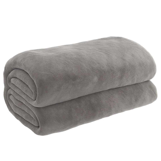 vidaXL Weighted Blanket with Cover Grey 120x180 cm 5 kg Fabric
