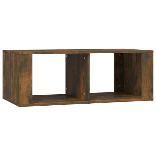 vidaXL Coffee Table Smoked Oak 100x50x36 cm Engineered Wood